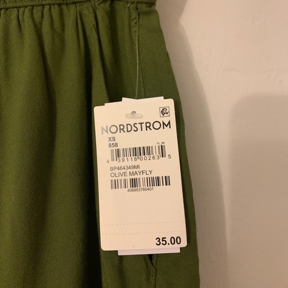 B.P. Olive Green XS Shorts - Picture 2 of 4